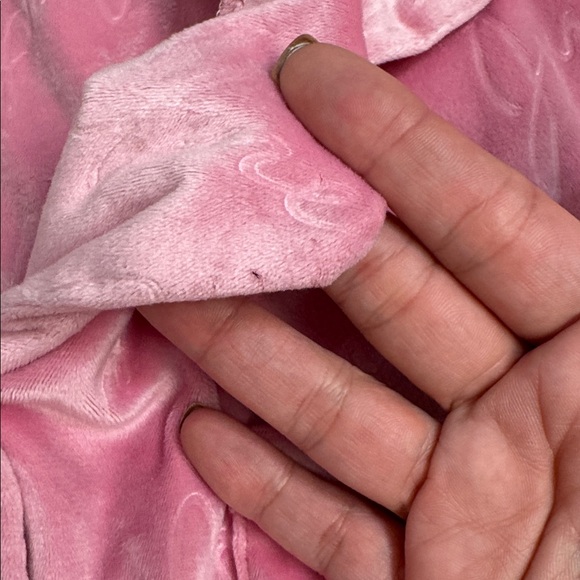 Juicy Couture Pink Velvet Pajama Set - Picture 5 of 7